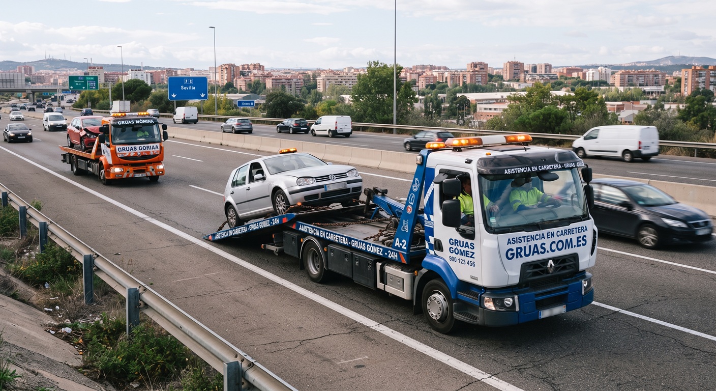 Grúas y asistencia en carretera
